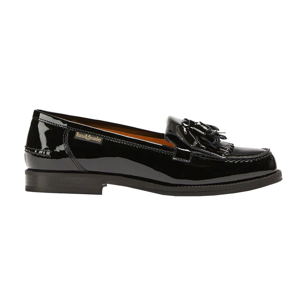 RUSSELL & BROMLEY Chester Tassel Loafers - Black