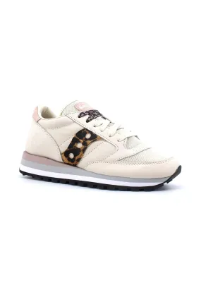 SAUCONY Jazz Triple Sneaker Donna Beige Leopard S60727-2