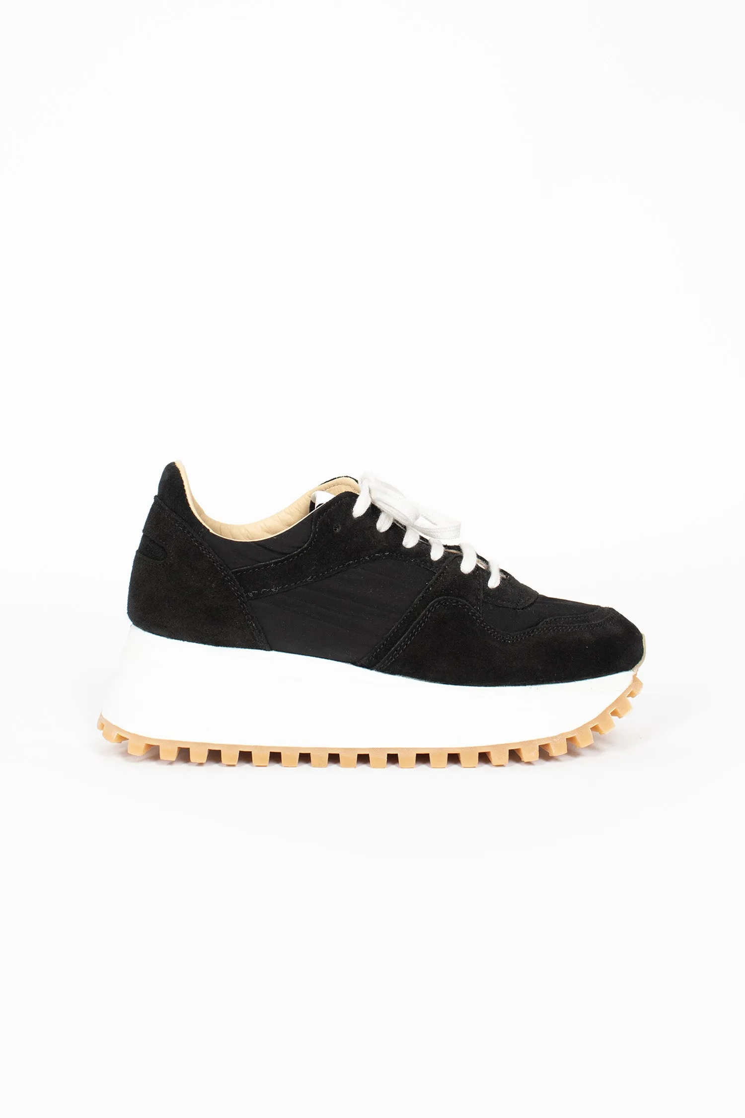 Spalwart Marathon Platform Sneaker Black