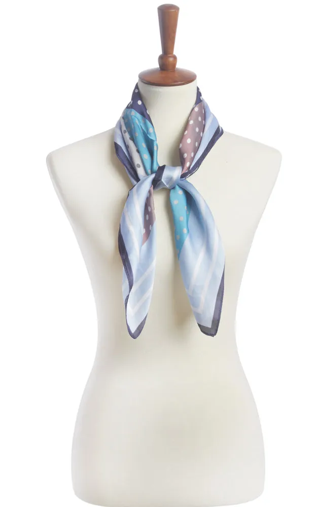 SPSS4940 Polka Dot Printed Scarf