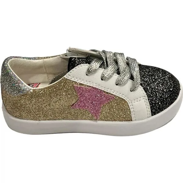 StyleChild Sloane Sneaker, Glitter & Glitter