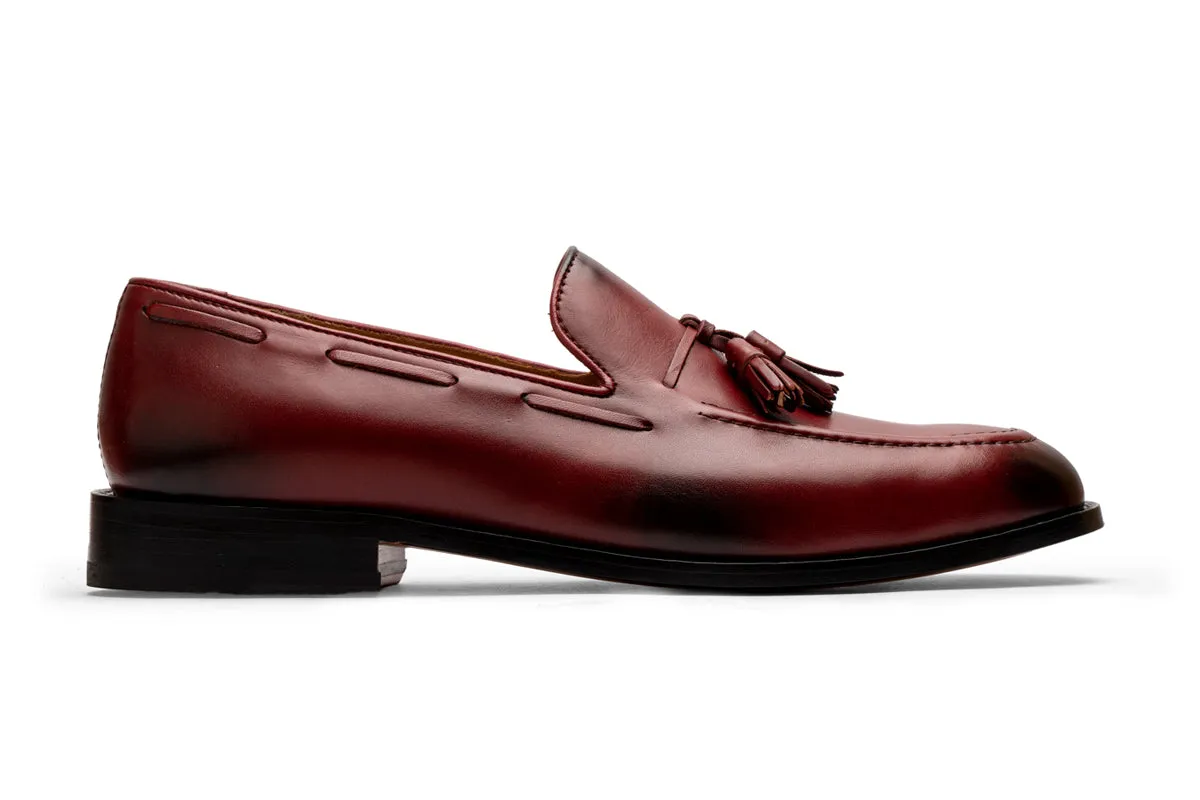 Tassel Loafer With Side Laces