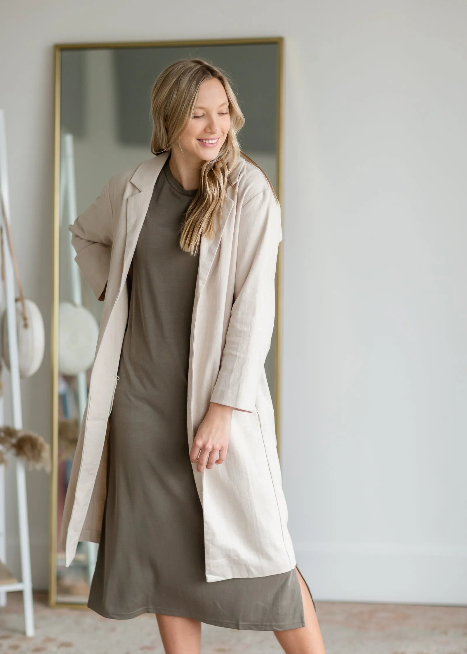 The Eden Natural Coat - FINAL SALE