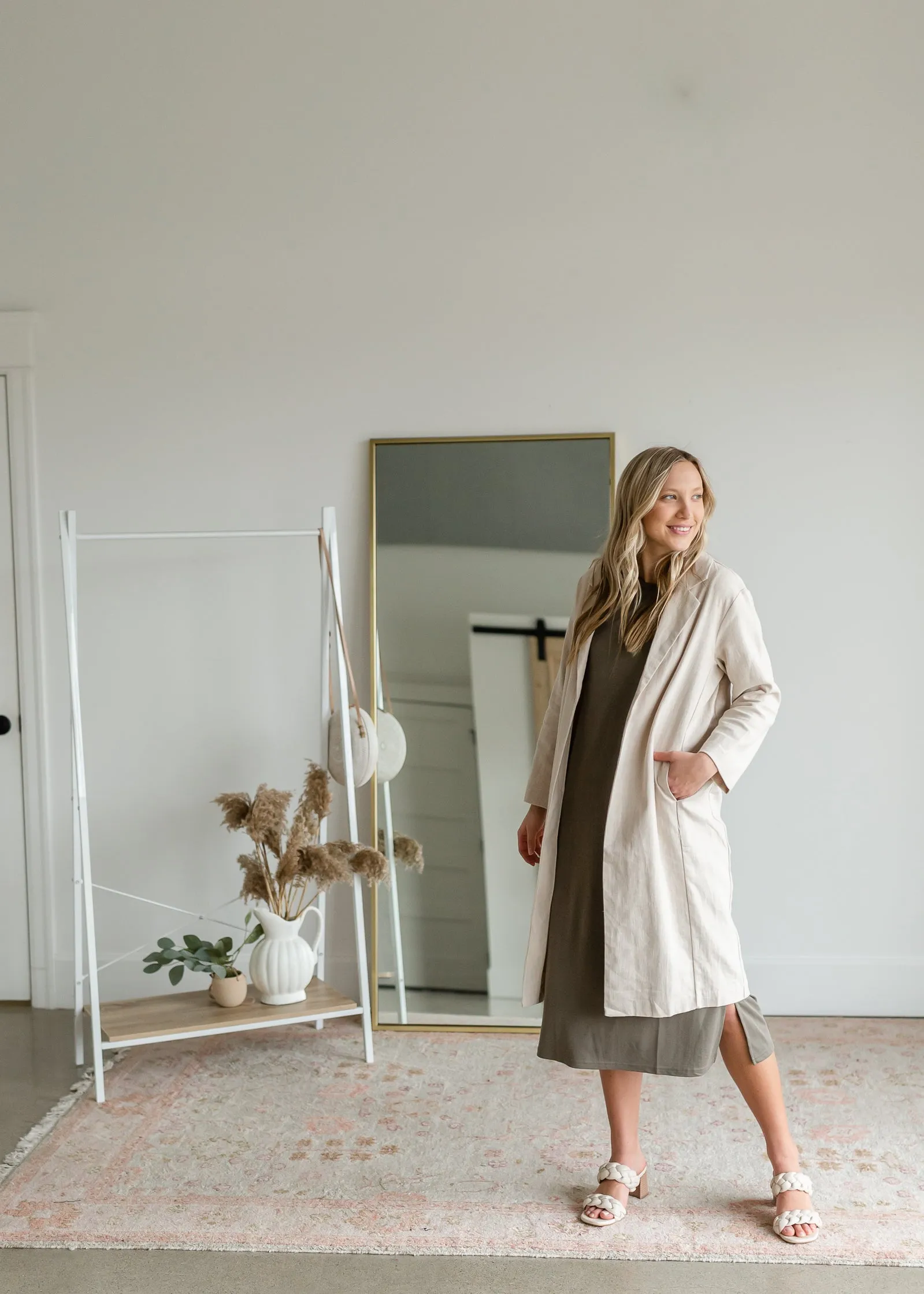 The Eden Natural Coat - FINAL SALE