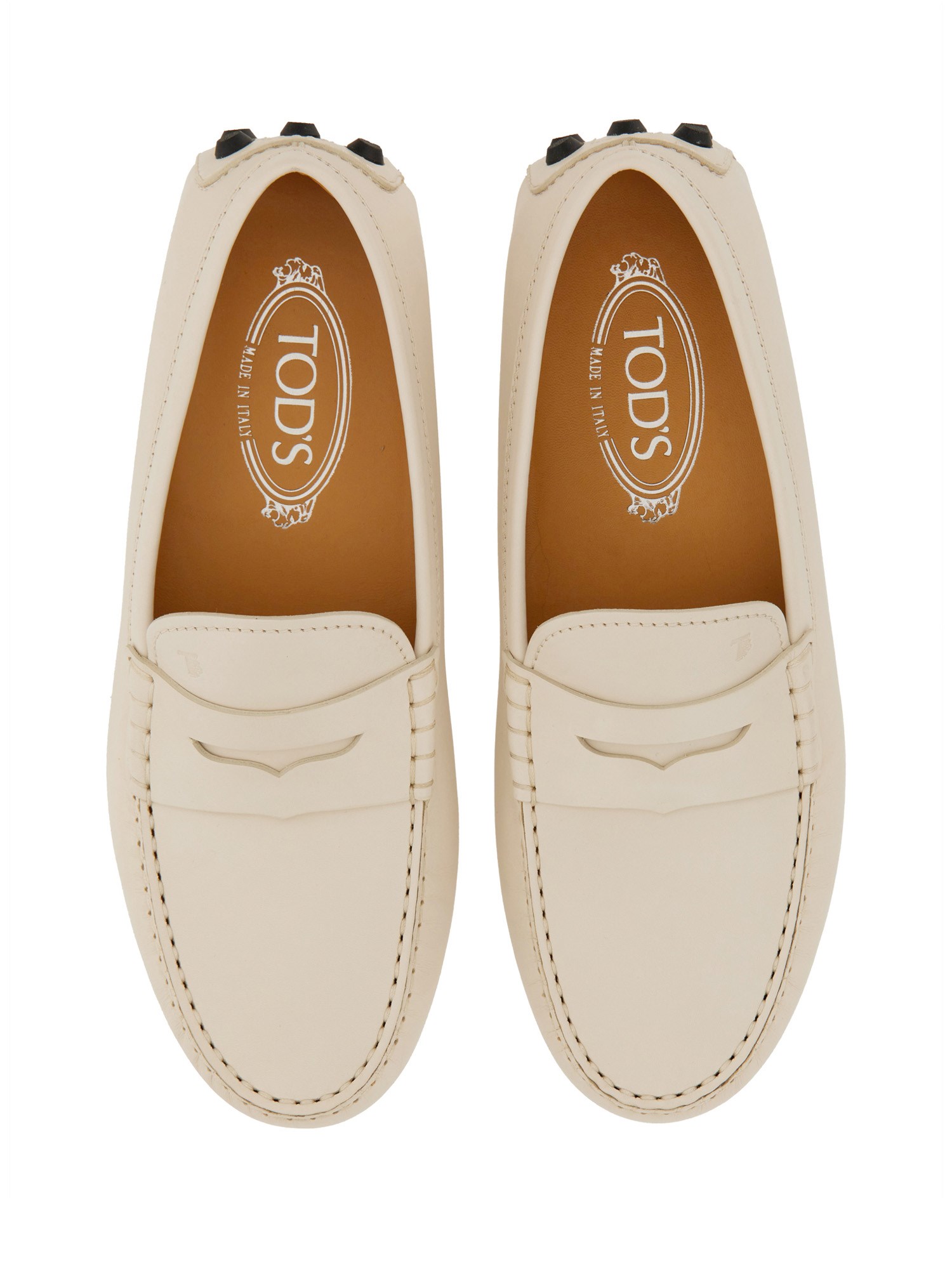 TOD'S    LEATHER GOMMINO LOAFER