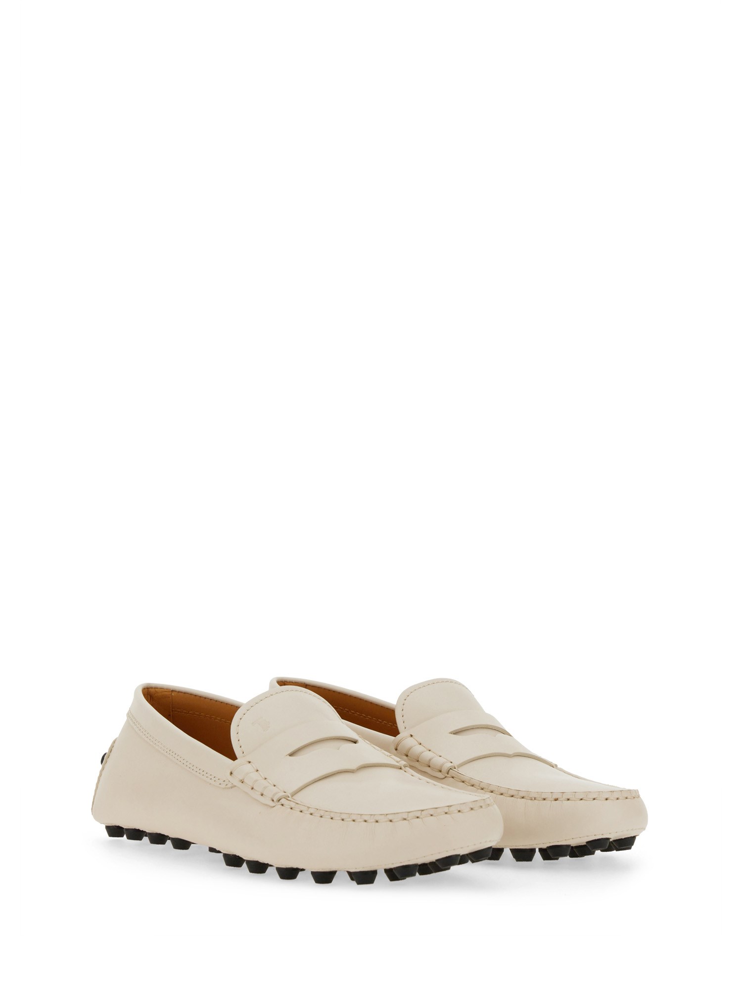 TOD'S    LEATHER GOMMINO LOAFER