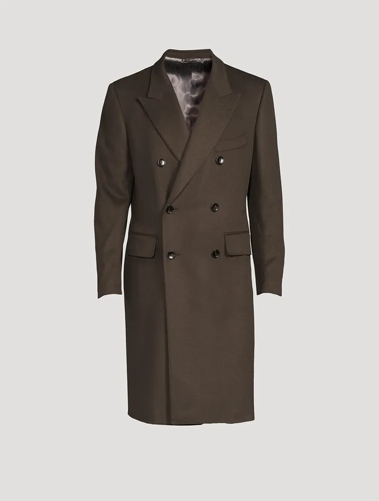 TOM FORD Cashmere Double-Breasted Coat