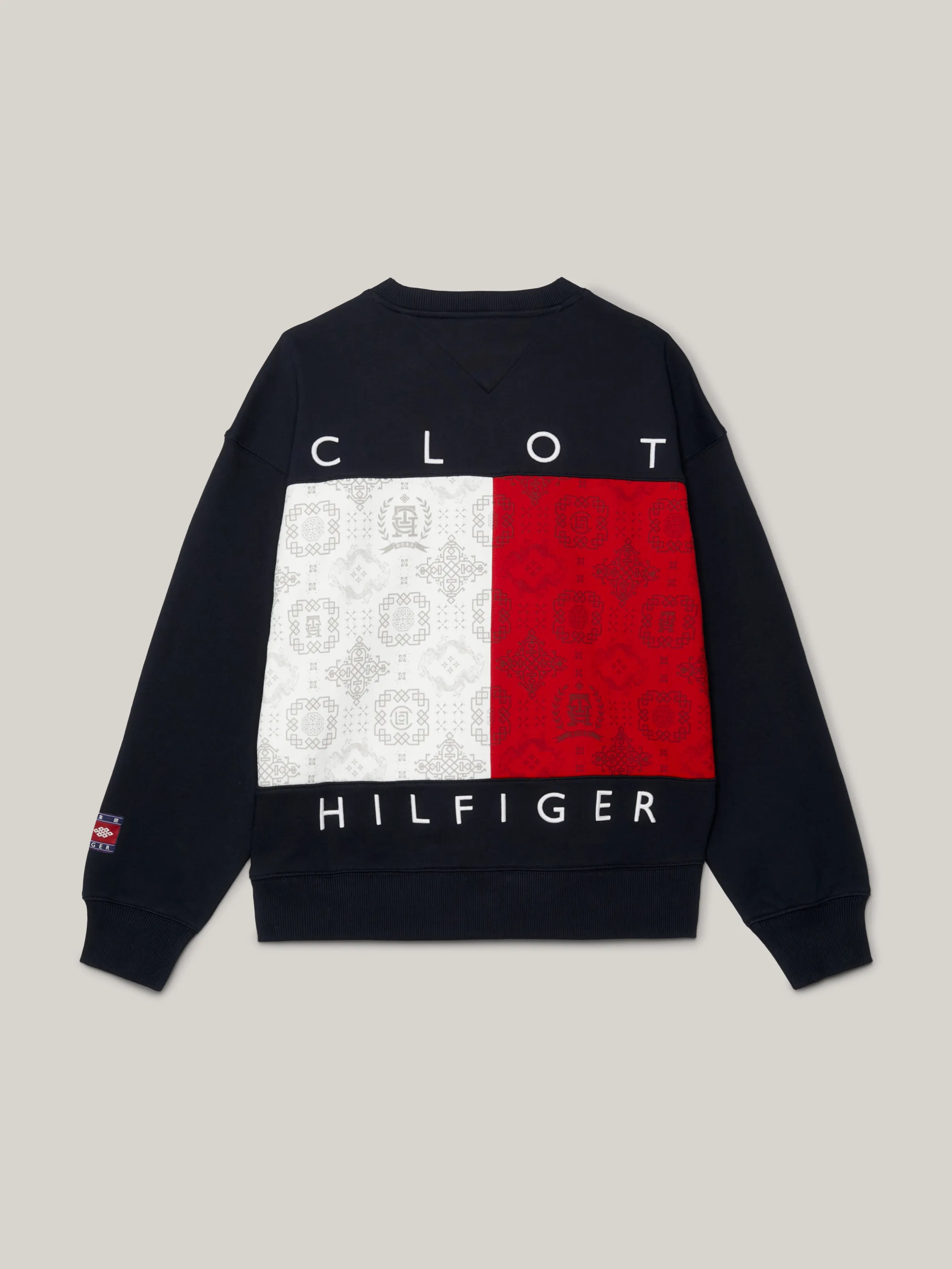 Tommy x CLOT Dual Gender Back Logo Flag Sweatshirt | Sweatshirts & Hoodies | Tommy Hilfiger