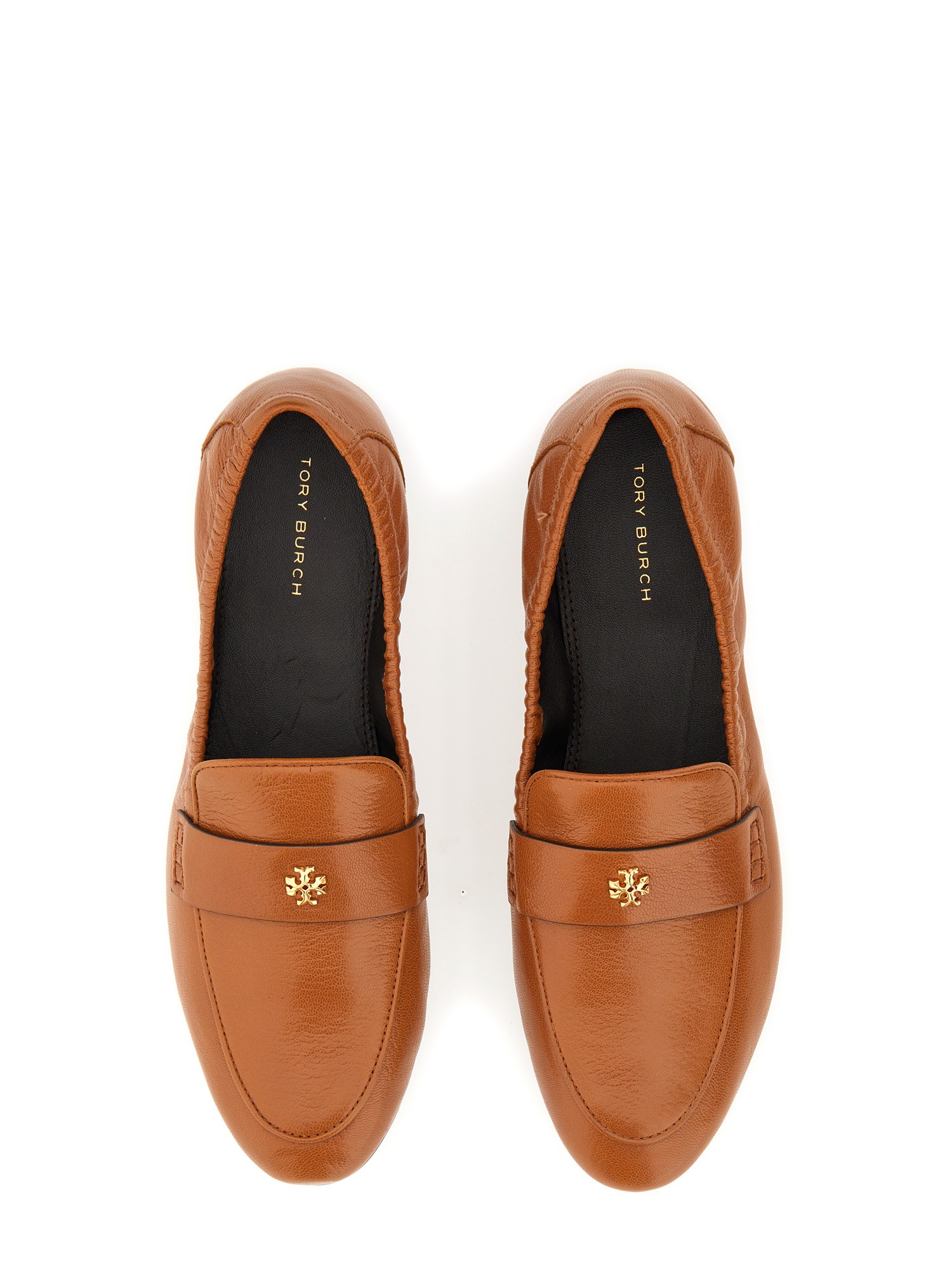 TORY BURCH    LEATHER BALLERINA LOAFER