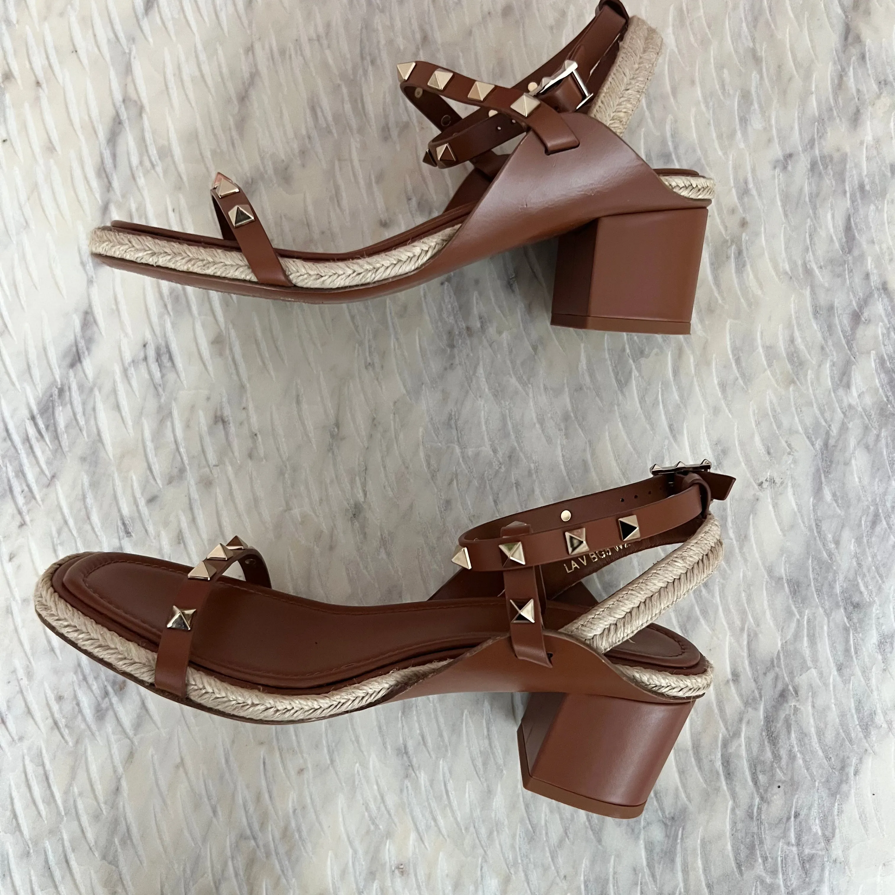 Valentino Garvani Rockstud Block Heels