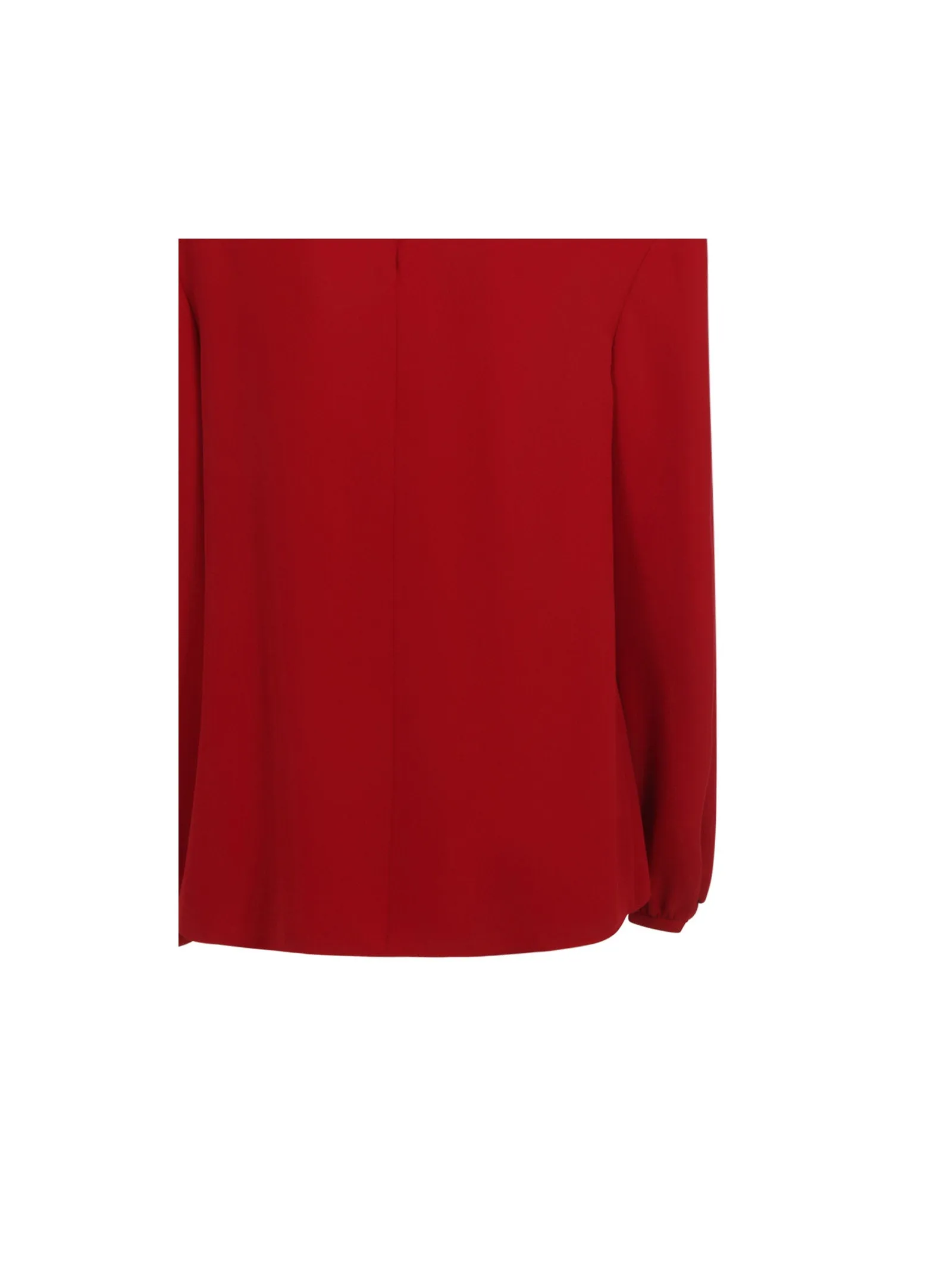 Valentino V-Neck Long-Sleeved Blouse