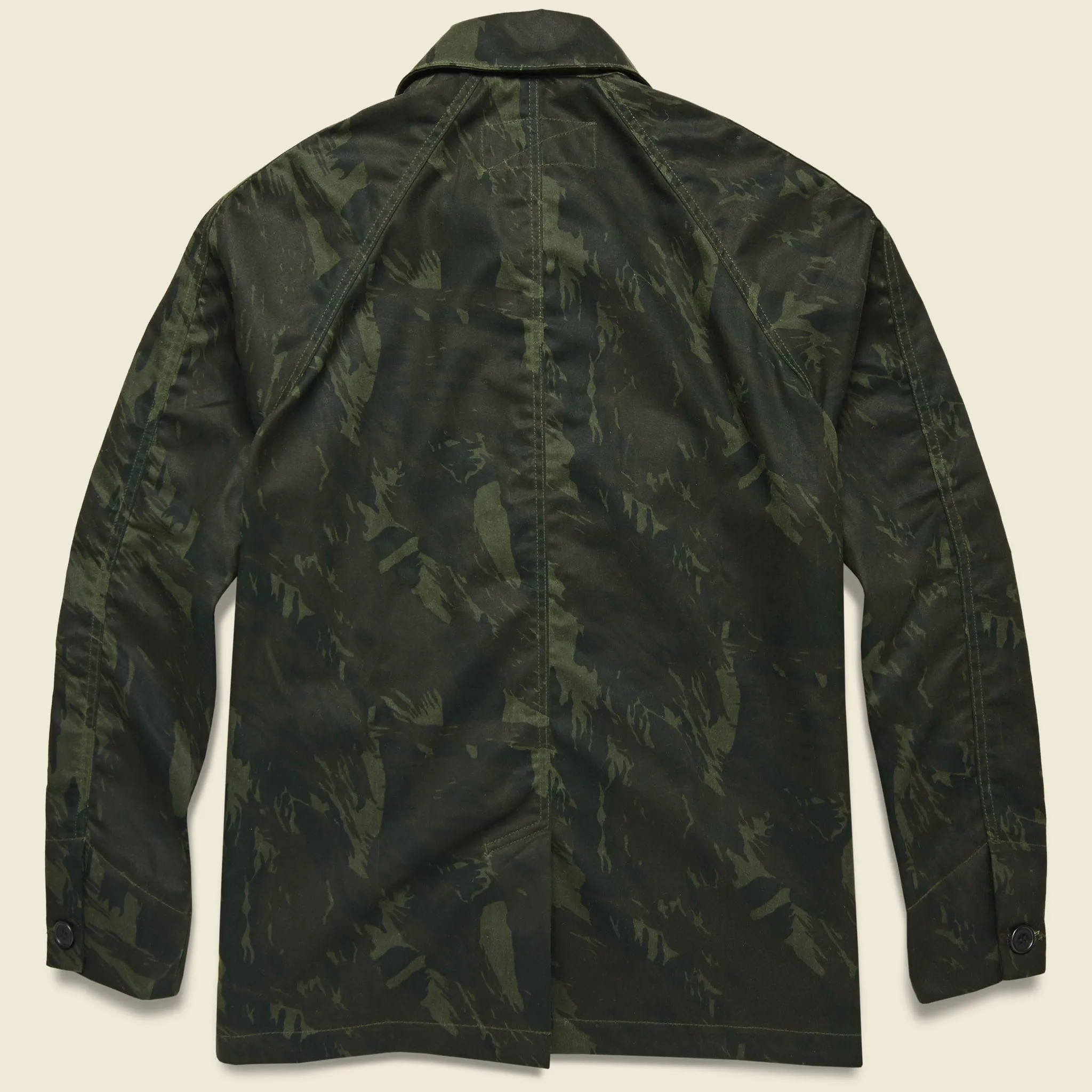 Waxed Canvas Explorer Jacket - Camo