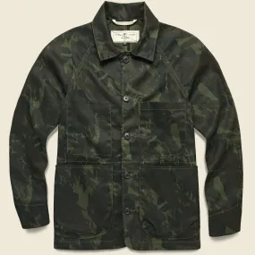 Waxed Canvas Explorer Jacket - Camo