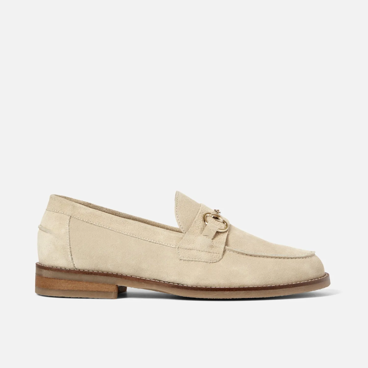 Wilde Biscuit Suede Bit Loafer - Men's