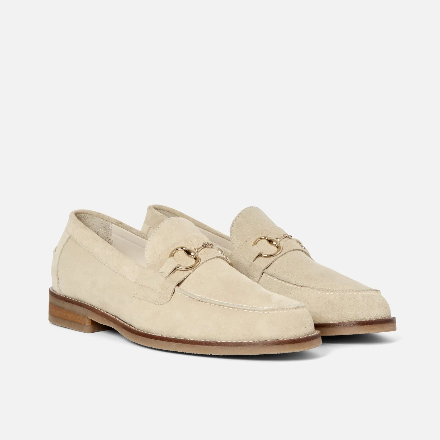 Wilde Biscuit Suede Bit Loafer - Men's