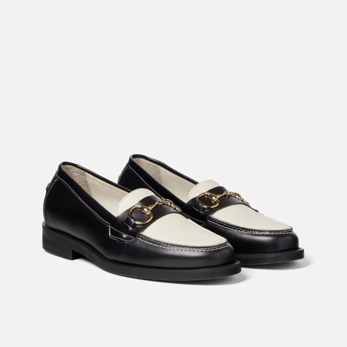 Wilde Black x White Bit Loafer - Women's