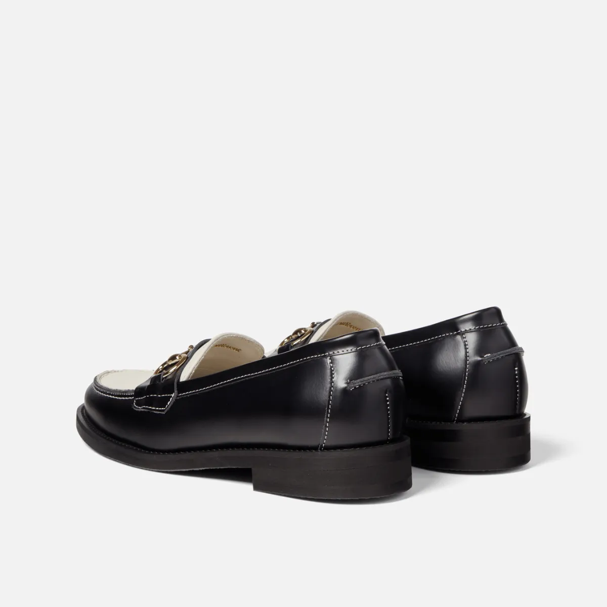 Wilde Black x White Bit Loafer - Women's